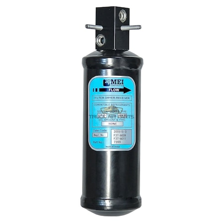 Truckair Receiver Drier - Oem Grade-Peterbilt 389 Series 2010-2013 Day Cab Application 07-1010A